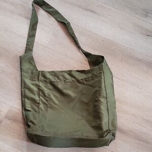 Olive Green Tote Bag l Large l Army Green Bag  l Ikea